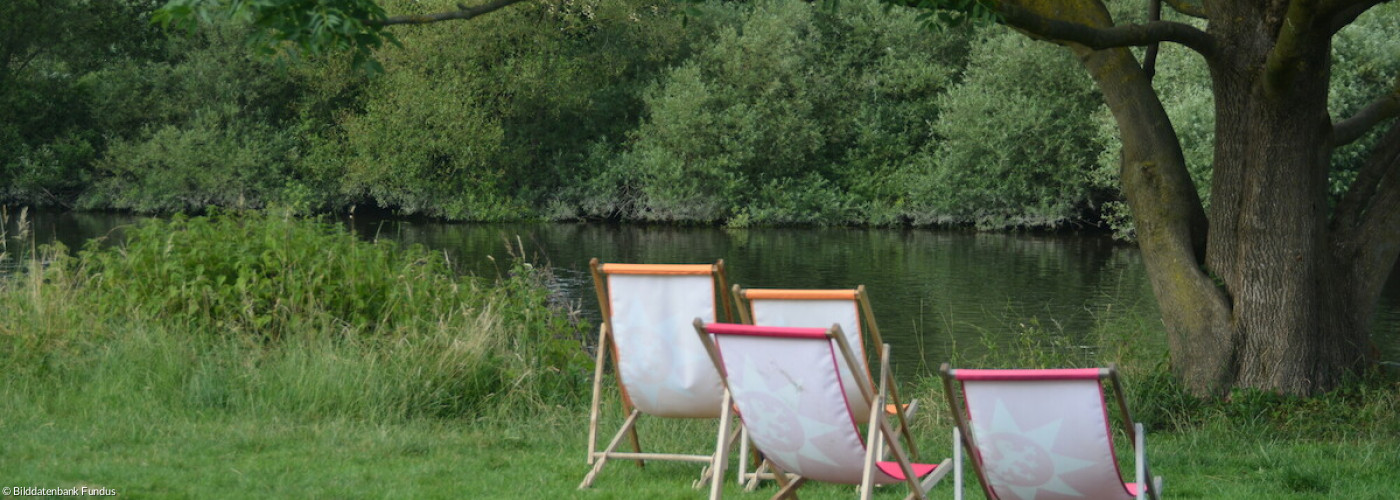Sommerurlaub am Fluss