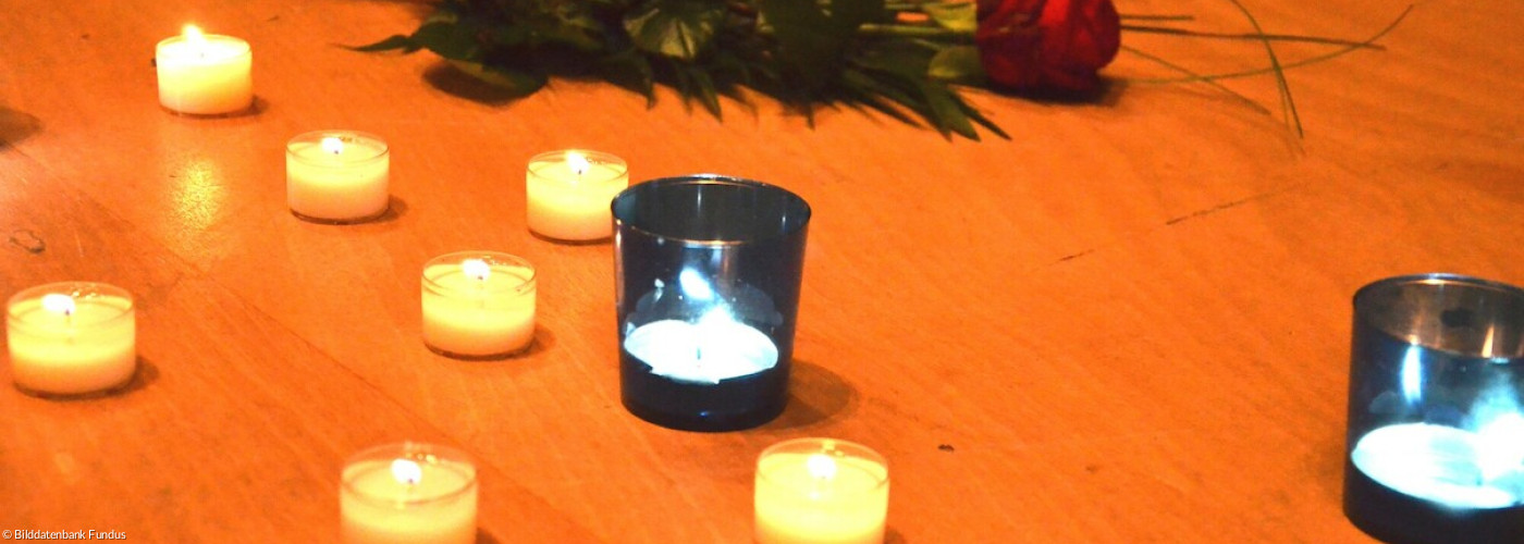 Gedenkfeier Altar