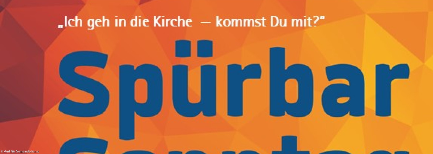 Postkarte mit dem Spürbar-Sonntag-LOGO