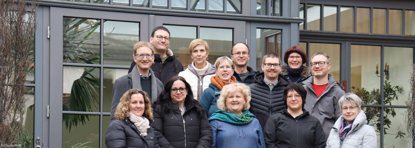 Kirchenvorsteher der Kirchengemeinde Uffenheim gemeinsam mit den Geistlichen