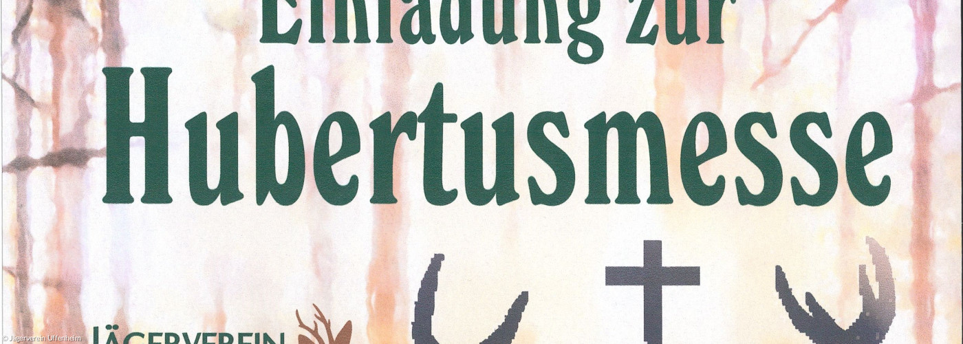 Hubertusmesse am 7.11.25 um 18 Uhr in der Spitalkirche in Uffenheim