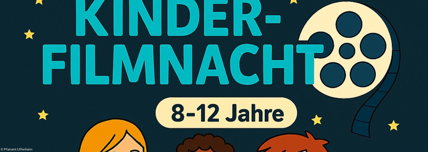 Kinderfilmnacht am 29.5.26 im Haus der Kirche in Uffenheim