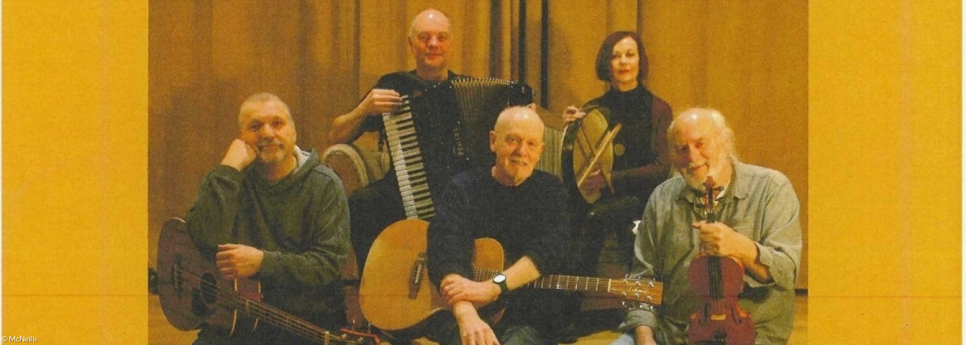 Konzert "Weltmusik mit fränkischer Seele" mit Nauswärts am 10.07.2026 um 19:30 Uhr in der Pfarrscheune Gollhofen