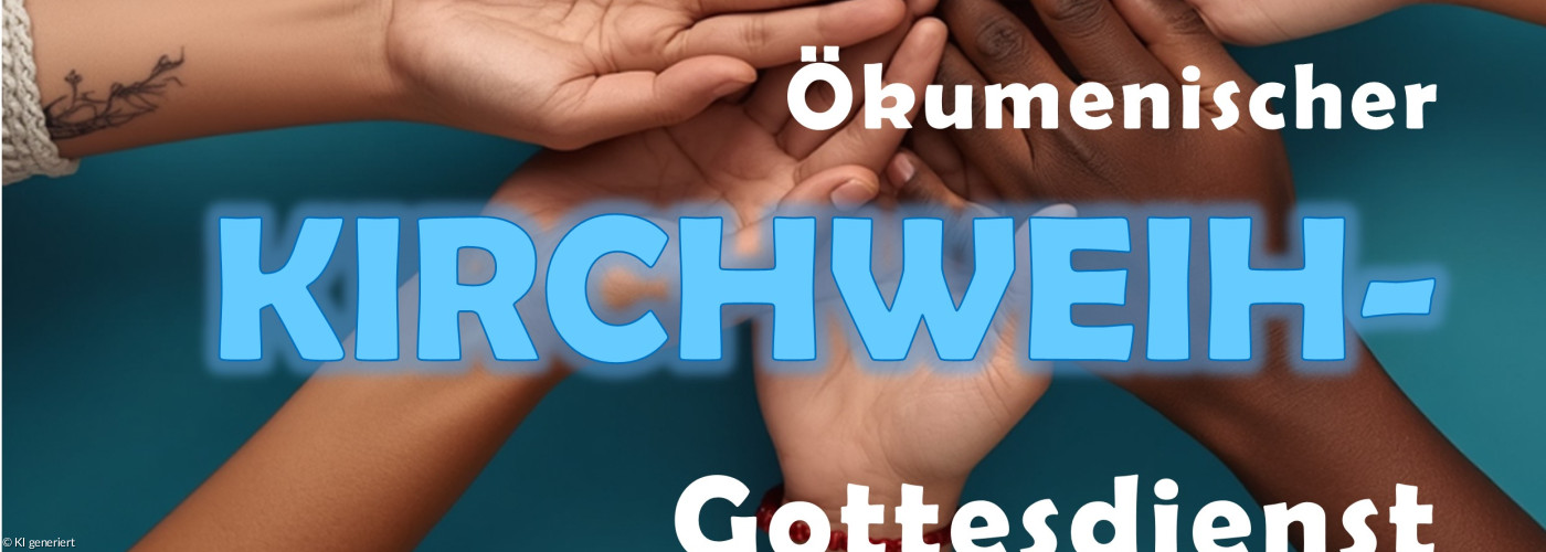 Ökumenischer Kirchweih-Gottesdienst am 06.09.2026 um 10:30 Uhr im Festzelt