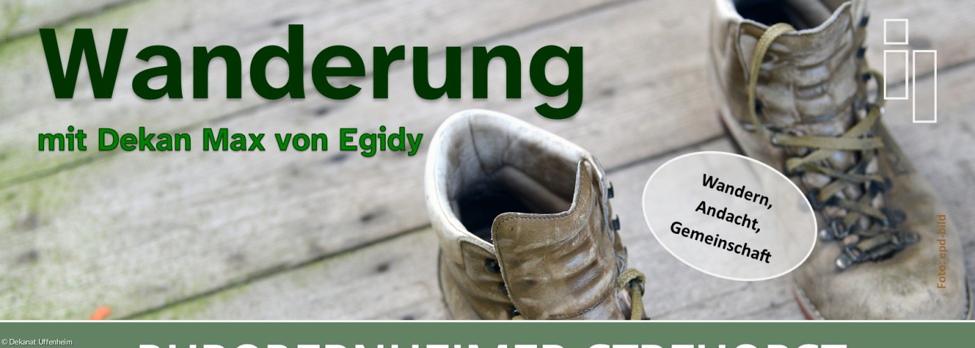 Wanderung mit Dekan von Egidy durch das Burgbernheimer Streuobst ab 14:30 Uhr