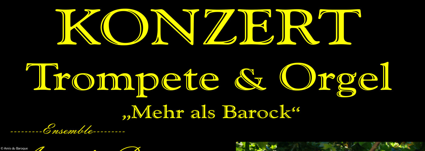 Konzert des Ensembles Amis du Baroque am 29.9.24 in Uffenheim