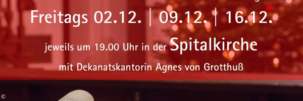 Offenes Adventssingen in der Spitalkirche