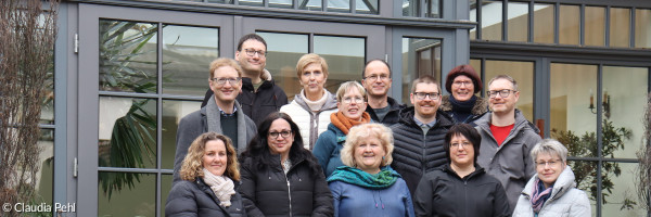 Kirchenvorsteher der Kirchengemeinde Uffenheim gemeinsam mit den Geistlichen