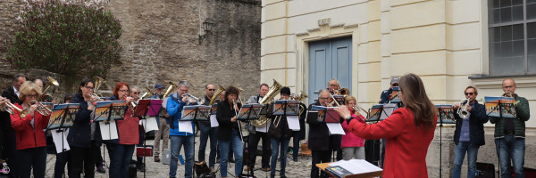 Begrüßungsmusik bei der Einführung von Dekan von Egidy