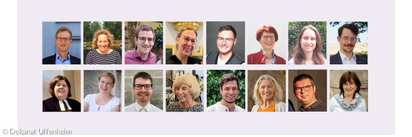 Pfarrer:innen im Dekanatsbezirk Uffenheim, Stand Februar 2026