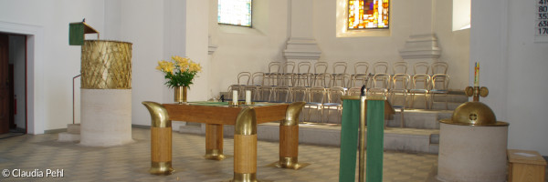 Altarraum der Stadtkirche Uffenheim