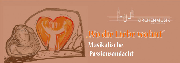 Plakat zur musikalischen Passionsandacht