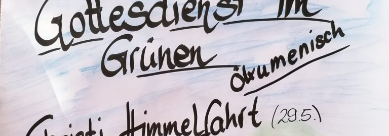Himmelfahrt-Gottesdienst beim AnkerTeam in Aub am 29.5.25