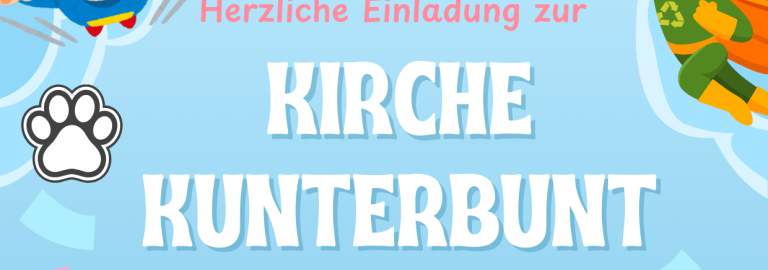 Kirche Kunterbunt am 7.6.25 in Martinsheim