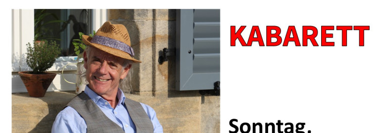 Kabarett mit KKK - Klaus Karl-Kraus am 5.8.25 in der Auber Kirche im 18:00 Uhr