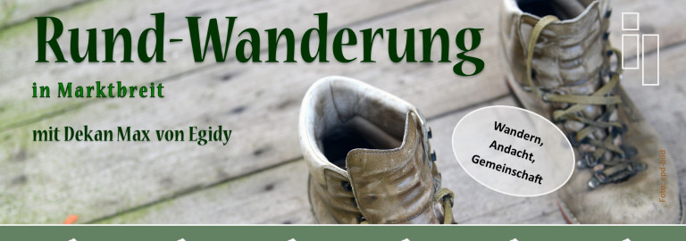 Wanderung in Marktbreit mit Dekan von Egidy am 24.5.25