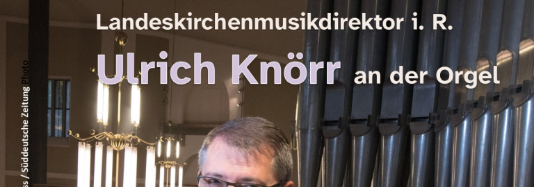 Musikalischer Walpurgi-Gottesdienst am 3.5.26 um 10:30 Uhr in der Stadtkirche mit Landesmusikdirektor i. R. Ulrich Knörr und Dekan Max von Egidy