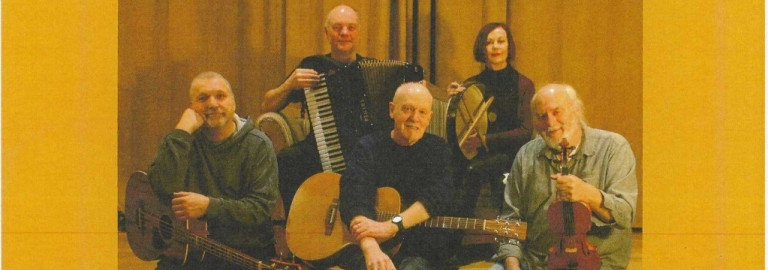 Konzert "Weltmusik mit fränkischer Seele" mit Nauswärts am 10.07.2026 um 19:30 Uhr in der Pfarrscheune Gollhofen