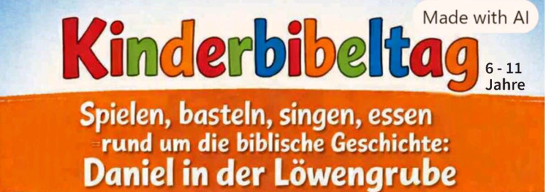 Kinderbibeltag am Buß- und Bettag in Uffenheim