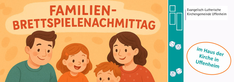 Familienspiele-Nachmittage starten wieder ab Oktober 2026 