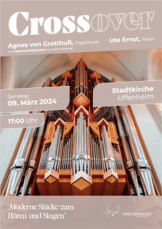 Plakat zum Konzert am 9.3.24