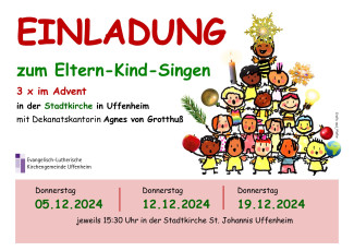 Drei Mal lädt Dekanatskantorin Agnes von Grotthuß zum gemeinsamen Singen in die Stadtkirche Uffenheim