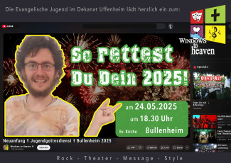 wth-GD am 24.5.25 um 18:30 Uhr in Bullenheim zum Thema: So rettest du dein 2025!