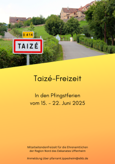 Fortbildung Taize im Juni 2025 für die Kirchengemeinden Region Nord