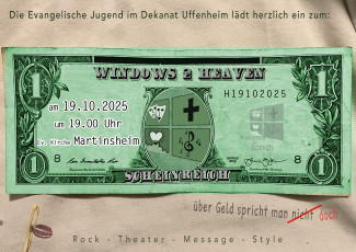 wth Gottesdienst am 19.10.25 in der Evang. Kirche in Martinsheim zum Thema: Scheinreich