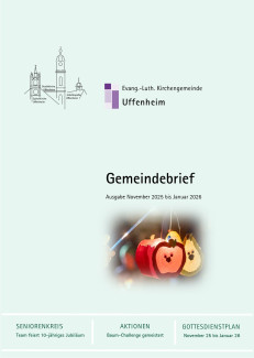 Titelfoto Gemeindebrief Uffenheim