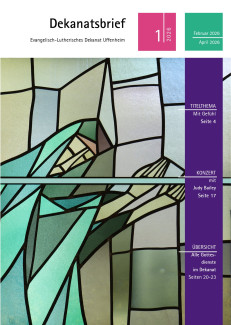Titelseite Dekanatsbrief Februar bis April 2026 zum Thema Mit Gefühl