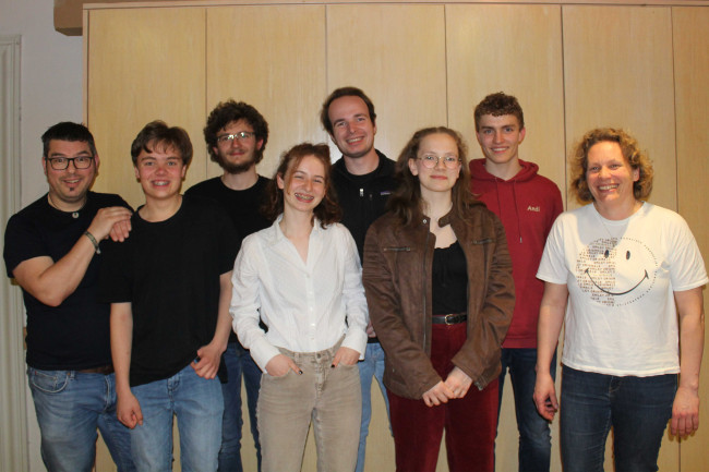 Gruppenfoto der Mitglieder der Dekanatsjugendkammer 2024 bis 2026