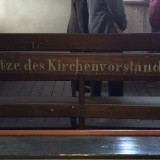 Sitze des Kirchenvorstandes