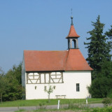 Kapelle Heilig Kreuz am Ortsrand von Simmershofen
