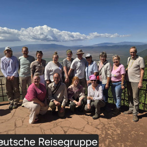 vor dem Ngorongoro Krater