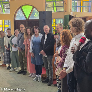 Vorstellung unserer Gruppe beim Gottesdienst
